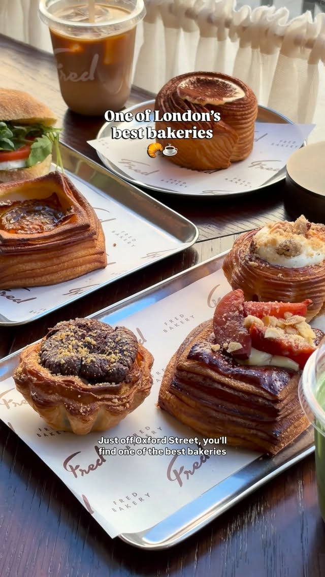 Fred Bakery's London Locations Offer Delicious Pastries