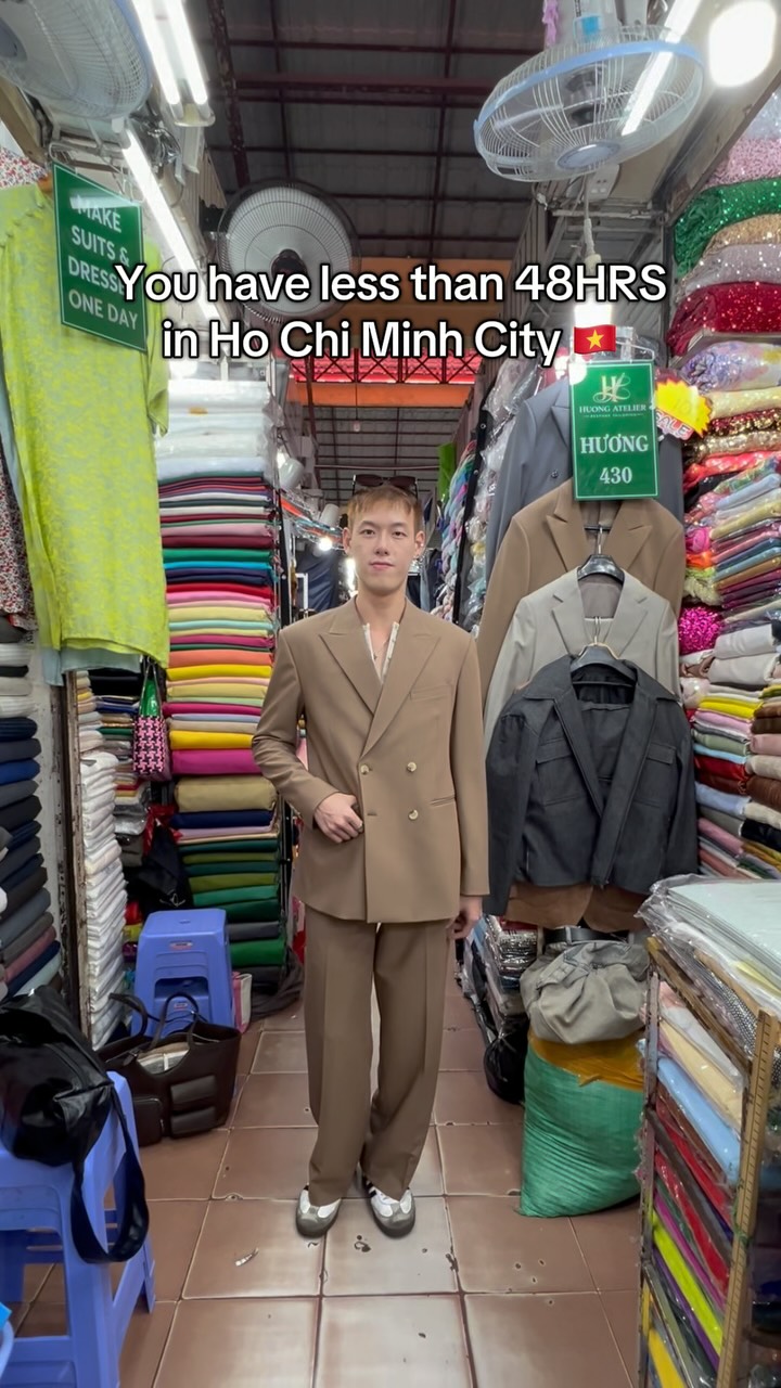 Custom Tailoring Services at Ben Thanh Market