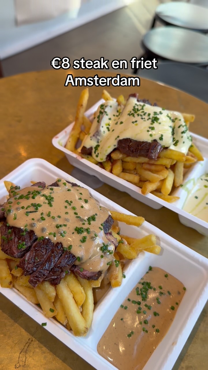 Amsterdam Steak and Fries at Le Niche