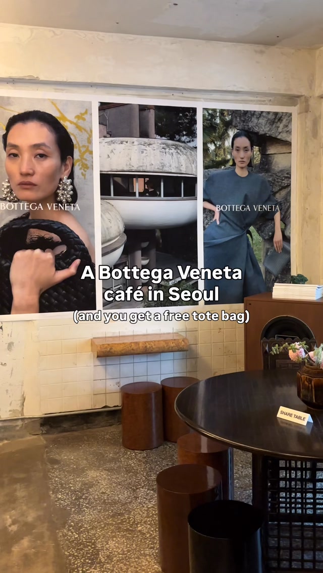 Bottega Veneta Seoul Cafe Takeover Highlights Green Latte