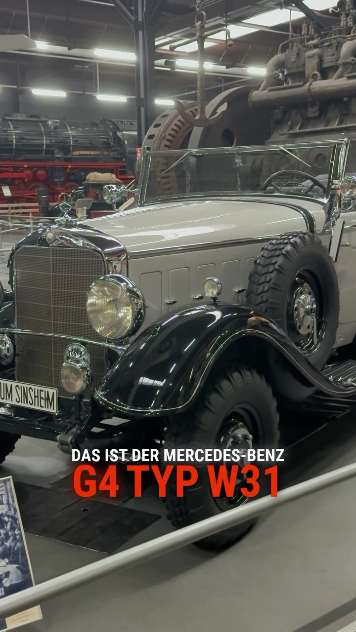 Nazi-Era Six-Wheeled Mercedes at Technik Museum Sinsheim