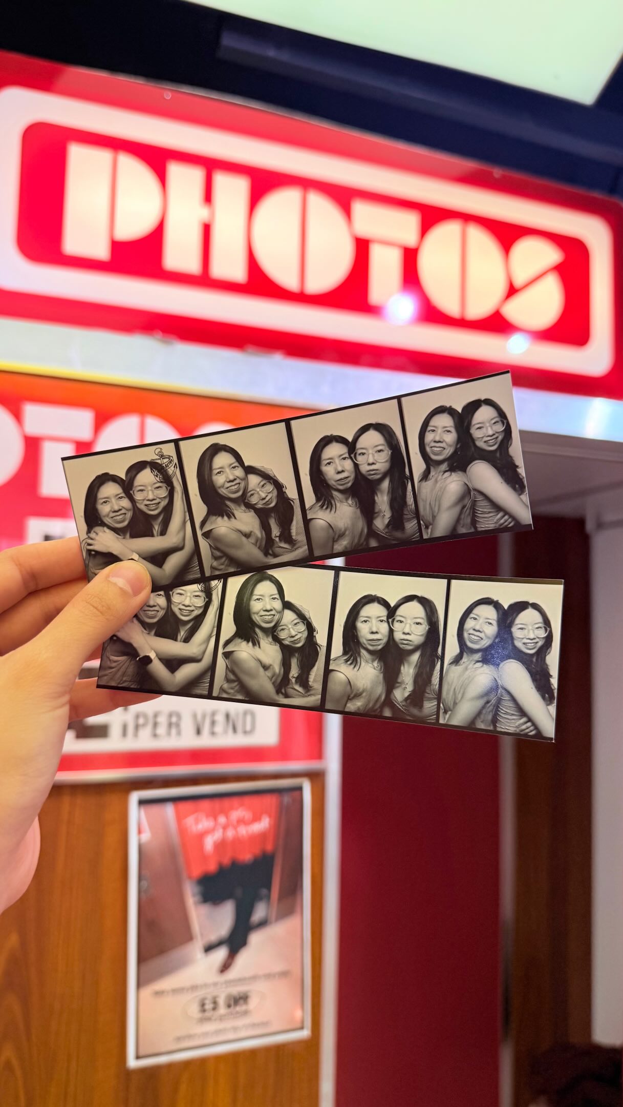 London Photo Booth Fun at Beyond Retro