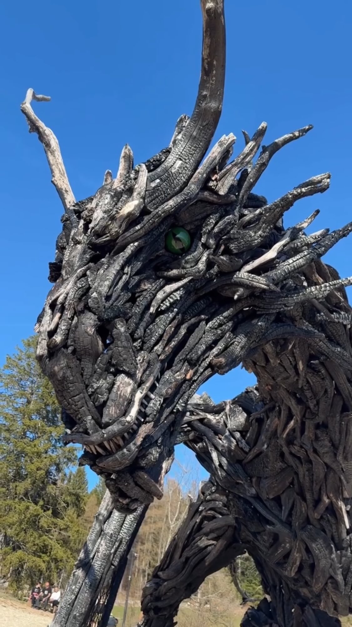Drago Vaia Regeneration Dragon Sculpture