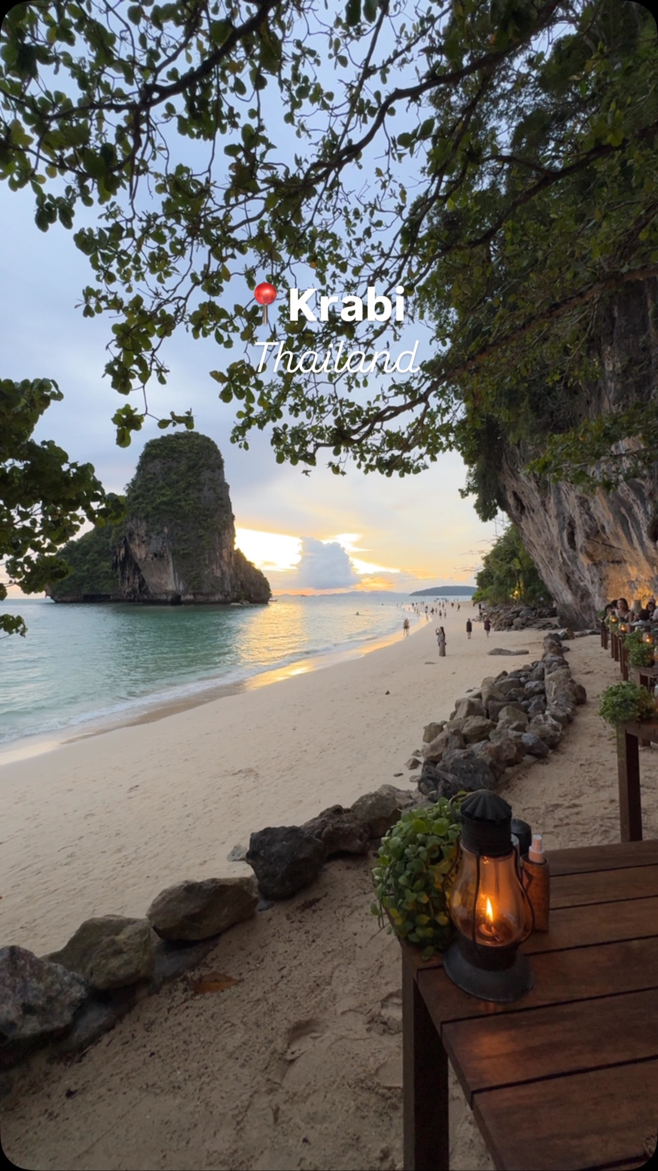 Krabi Beaches Offer Picturesque Sunset Dining