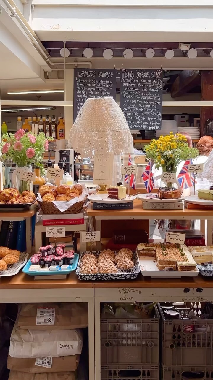 British-Themed Cafe Serves Scones, Cakes