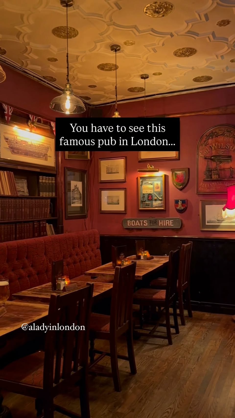 Historic London Pub, The Ship Tavern