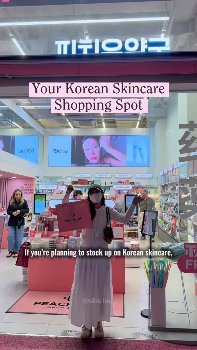 Seoul Pharmacy Offers Korean Skincare and Tax-Free Shopping
