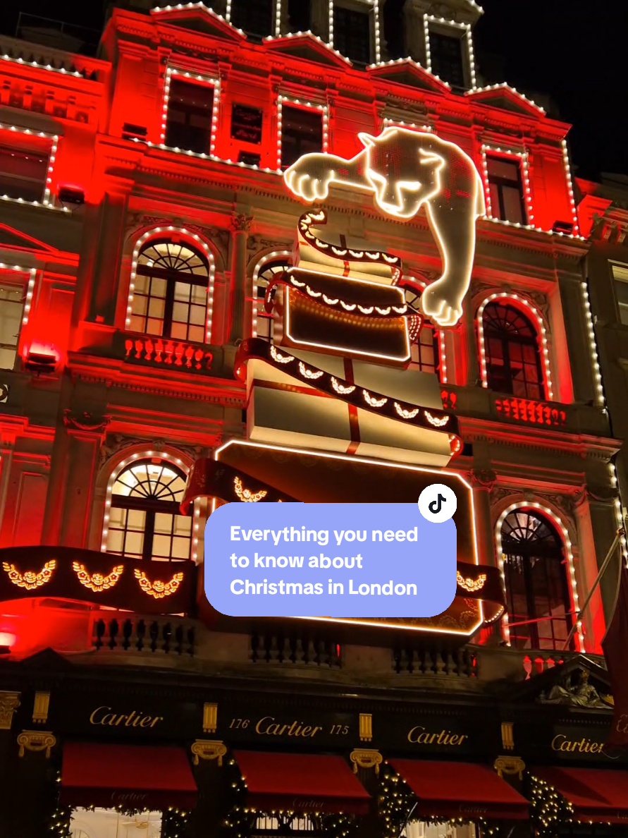 London Christmas Lights, Shopping, and Markets