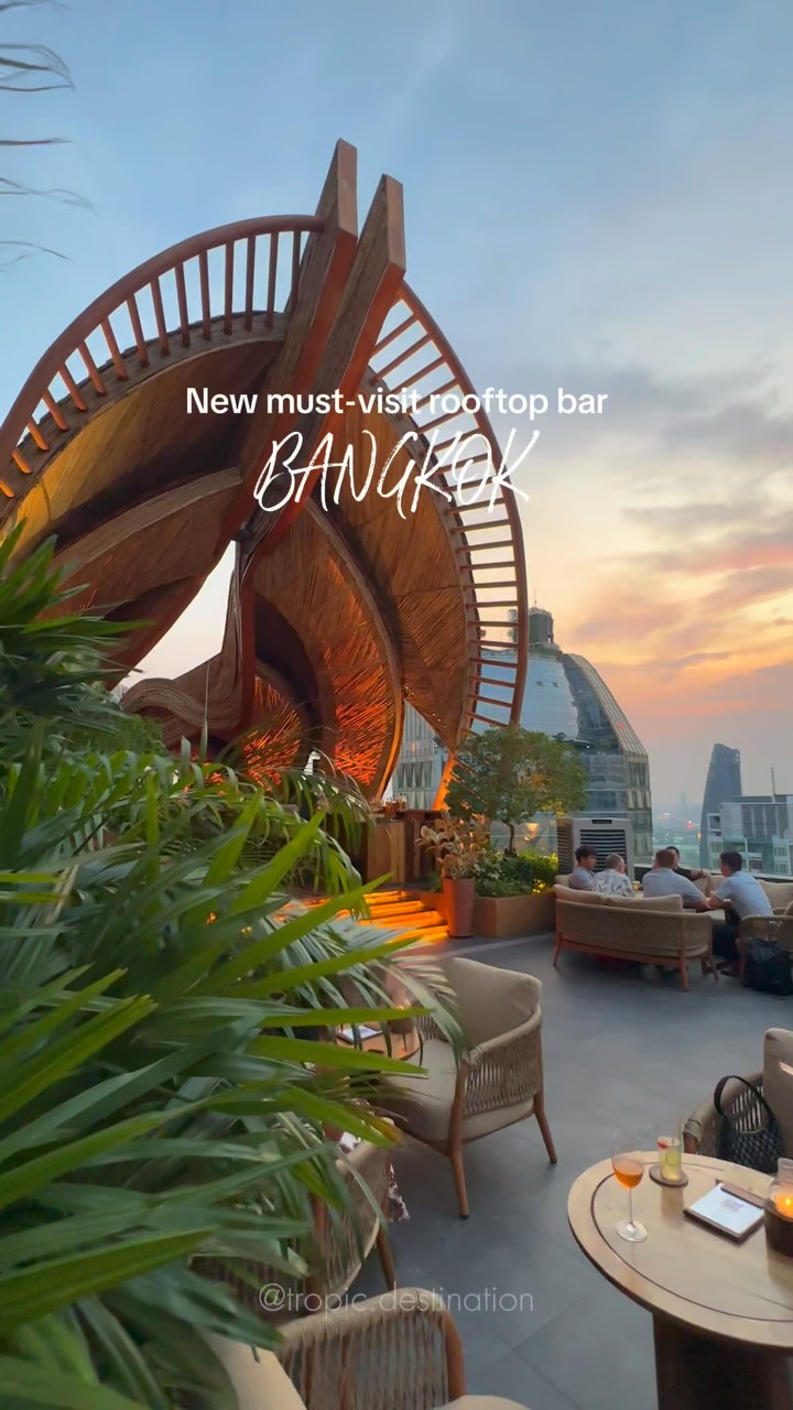 Sanctuary Bangkok Rooftop Bar For Sunset Cocktails