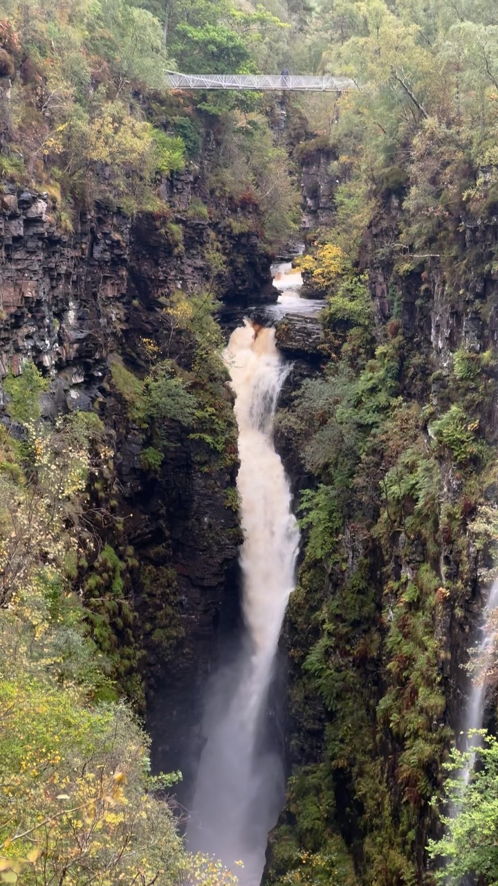 Corrieshalloch Gorge: A Scottish Highlands View