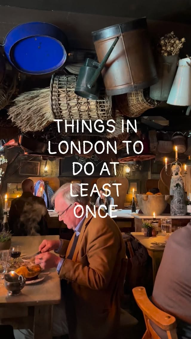 Six London Spots: Historic Pubs, Markets, and Restaurants