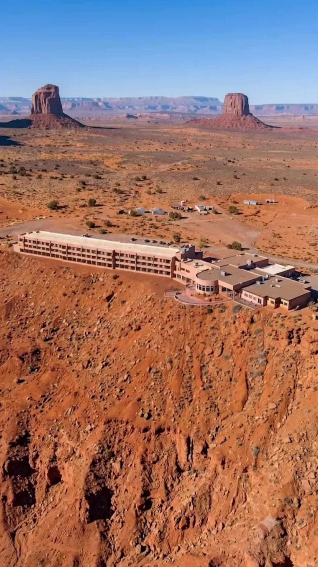 Monument Valley's Iconic View From The View Hotel