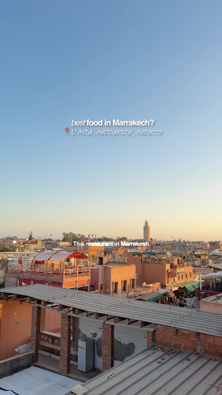 Rooftop Moroccan Dining With Medina Views