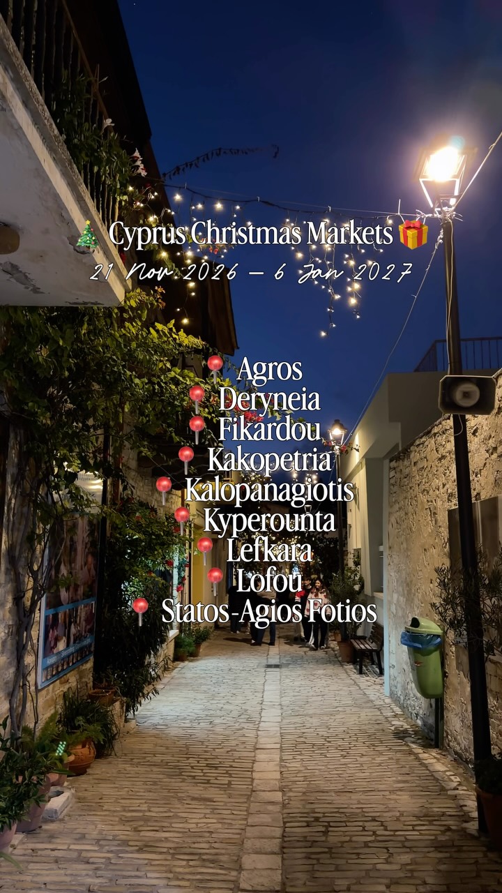 Cyprus Christmas Villages And City Markets