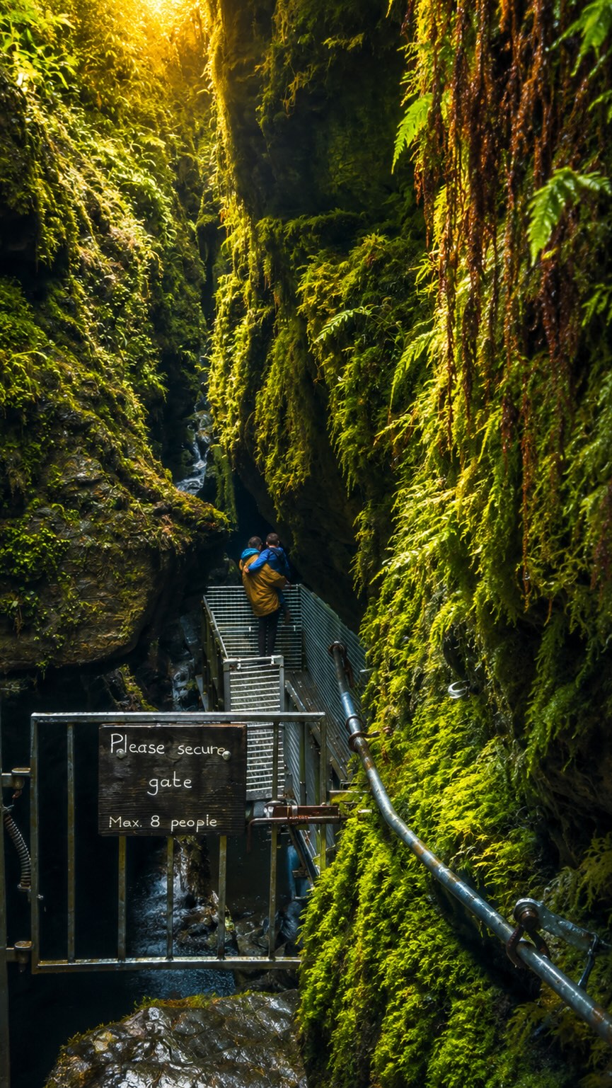 Lydford Gorge: Deepest Gorge and White Lady Waterfall