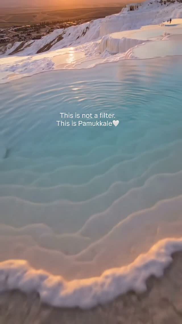 Pamukkale's Travertine Pools and Ancient Ruins