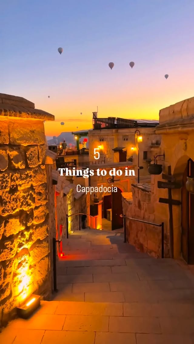 Cappadocia's Valleys, Castle, and Hot Air Balloons