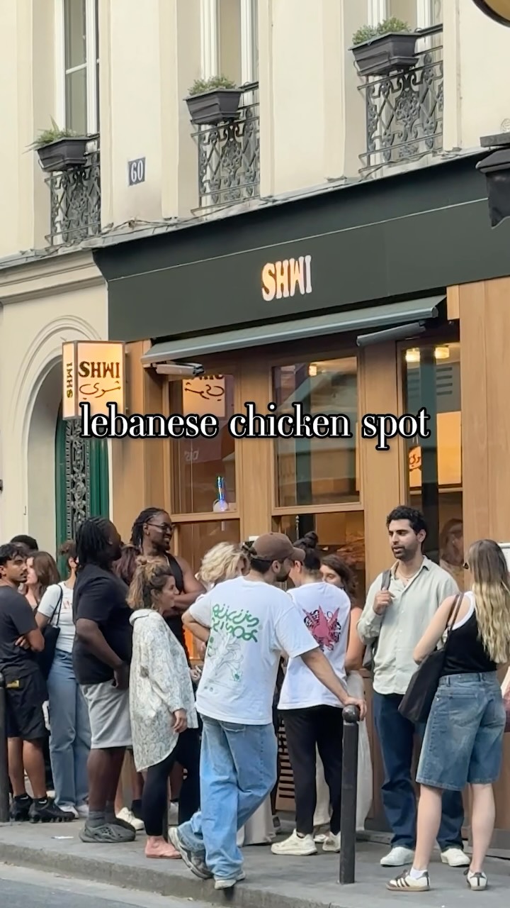 Lebanese Charcoal Chicken at SHWI Canal Paris
