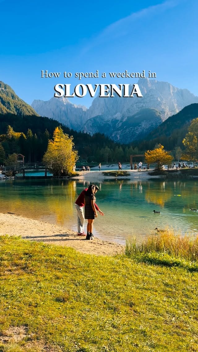 Slovenian Weekend Road Trip of Natural Wonders