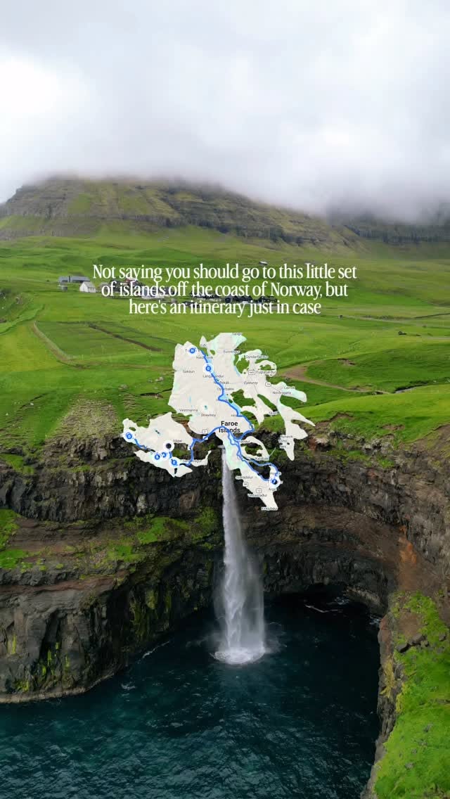 Faroe Islands Road Trip: Waterfalls and Villages