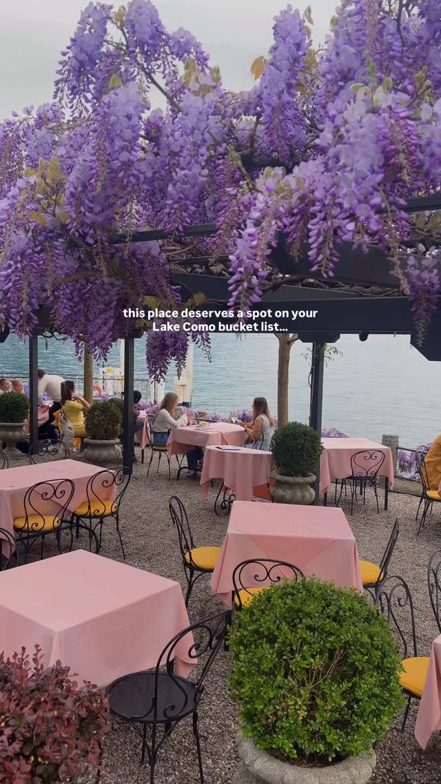 Lake Como Villas and Towns With Wisteria Views