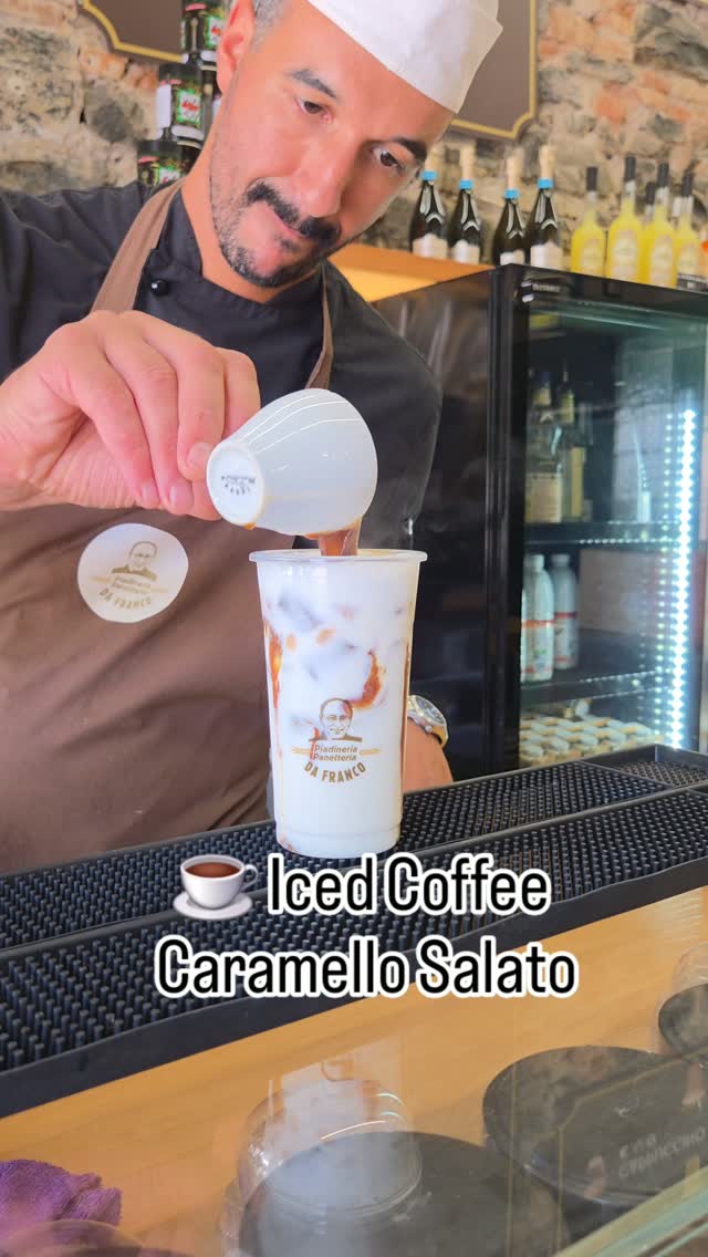 Bellagio Cafe Serves Delicious Salted Caramel Iced Coffee