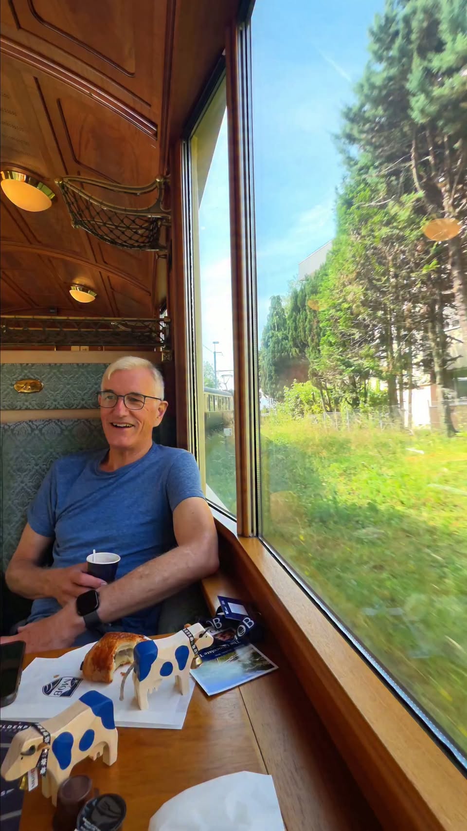 Swiss Chocolate Train Journey Through Alps