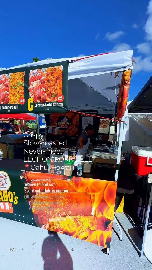 Oahu Locations for The Savellano's Lechon