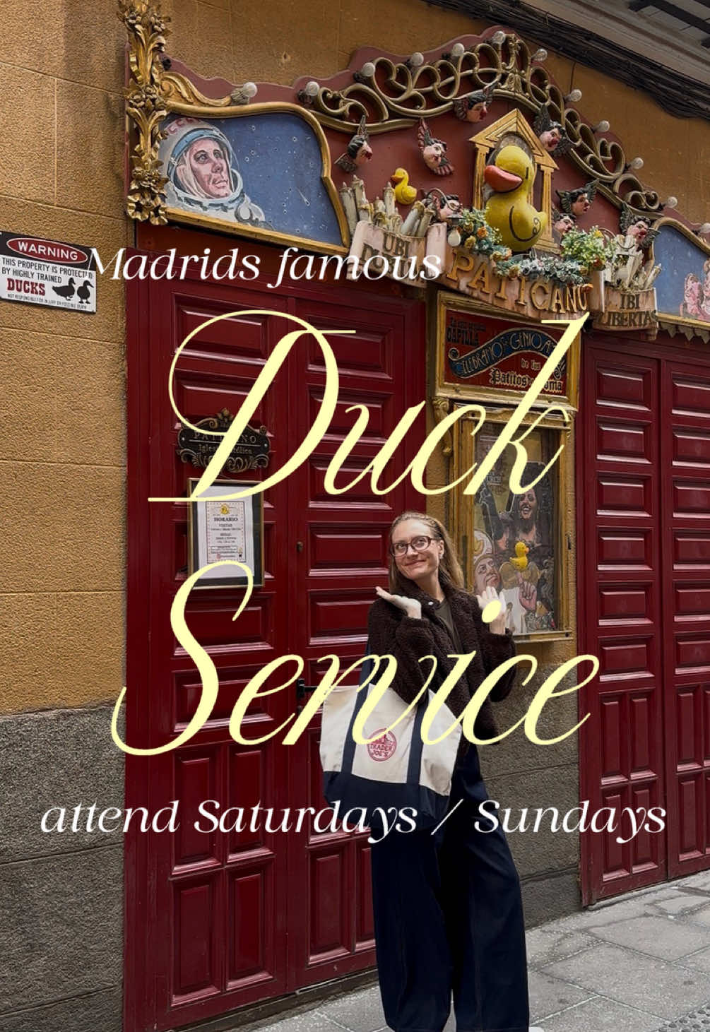 Madrid Church Holds Unique Rubber Duck Services
