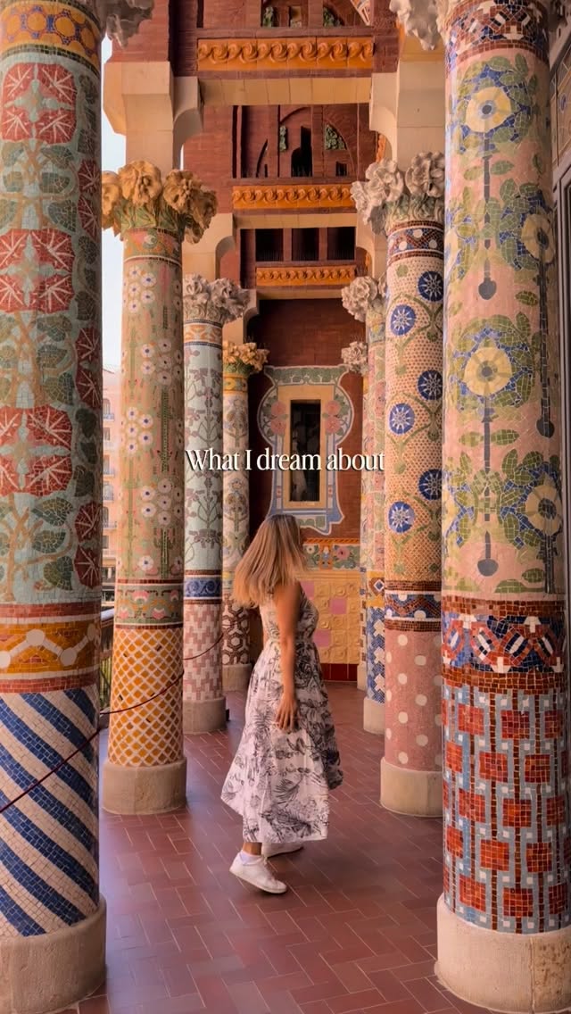 Palau de la Música Catalana's Colorful Architecture