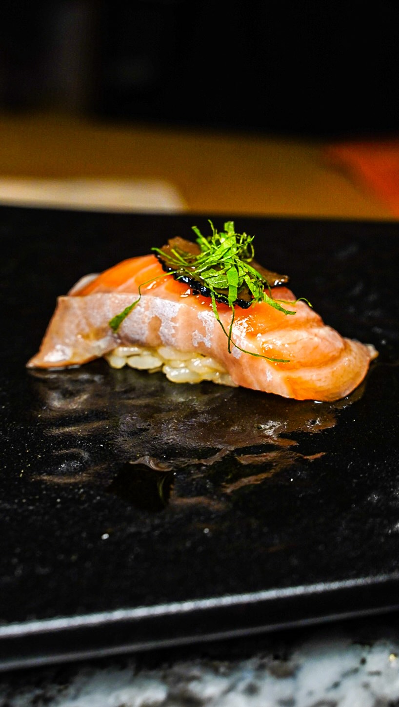 Endless Salmon Omakase Experience at Shinn West