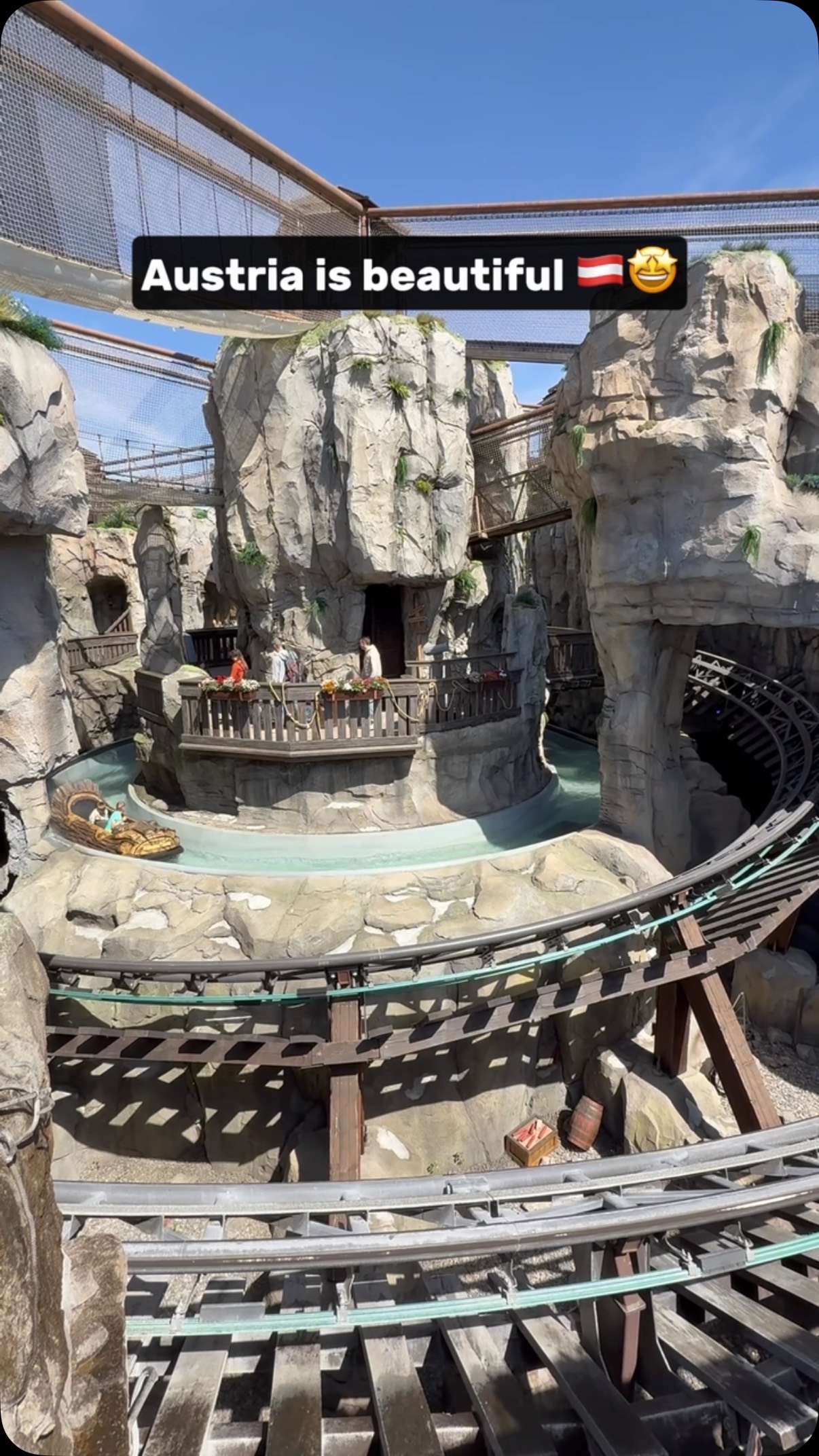German Theme Park's Austrian Alpine Adventure
