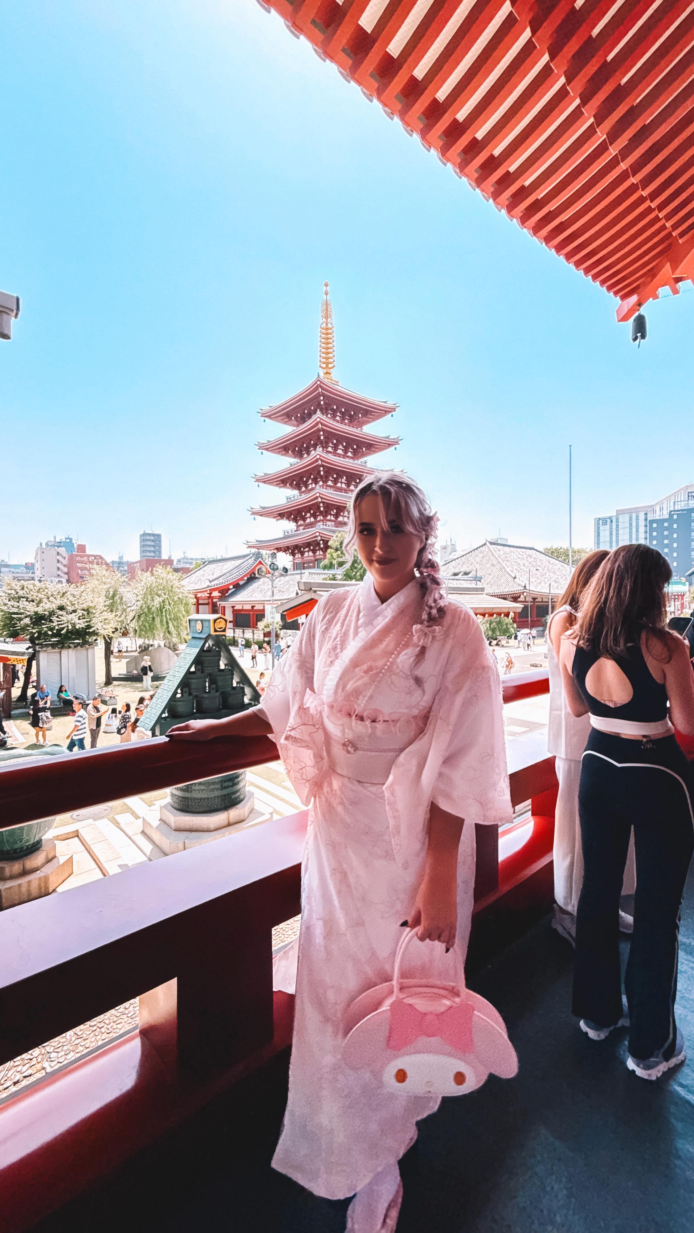 Sanrio Kimono Experience in Asakusa