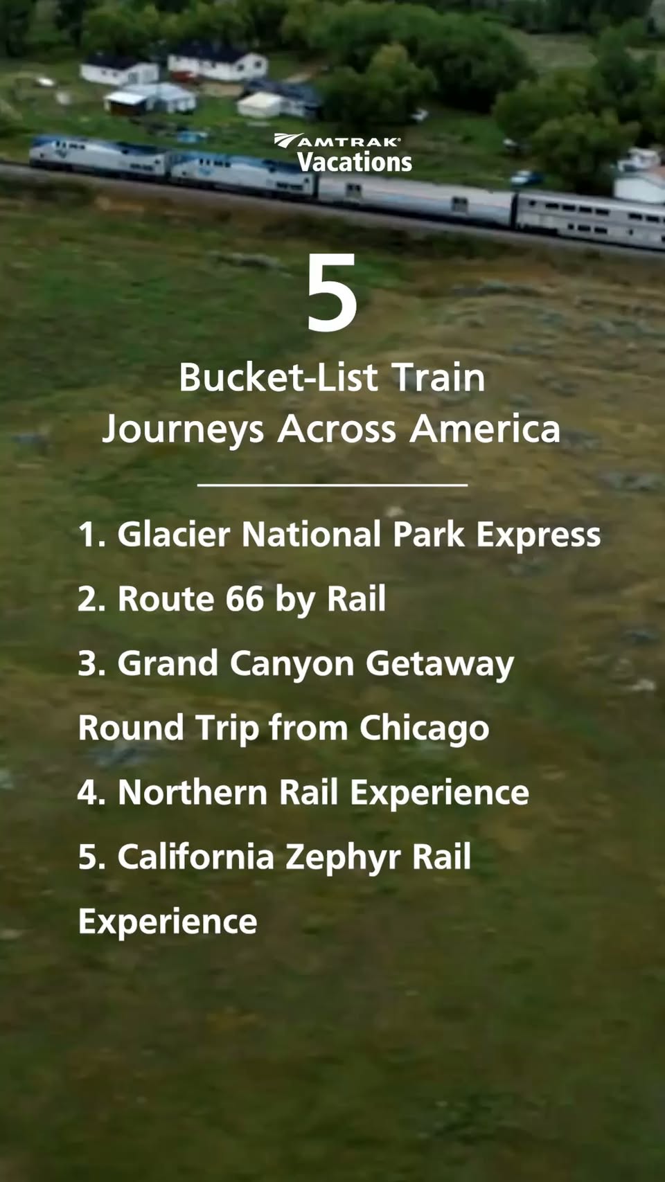 Amtrak's Scenic Rail Journeys Across America