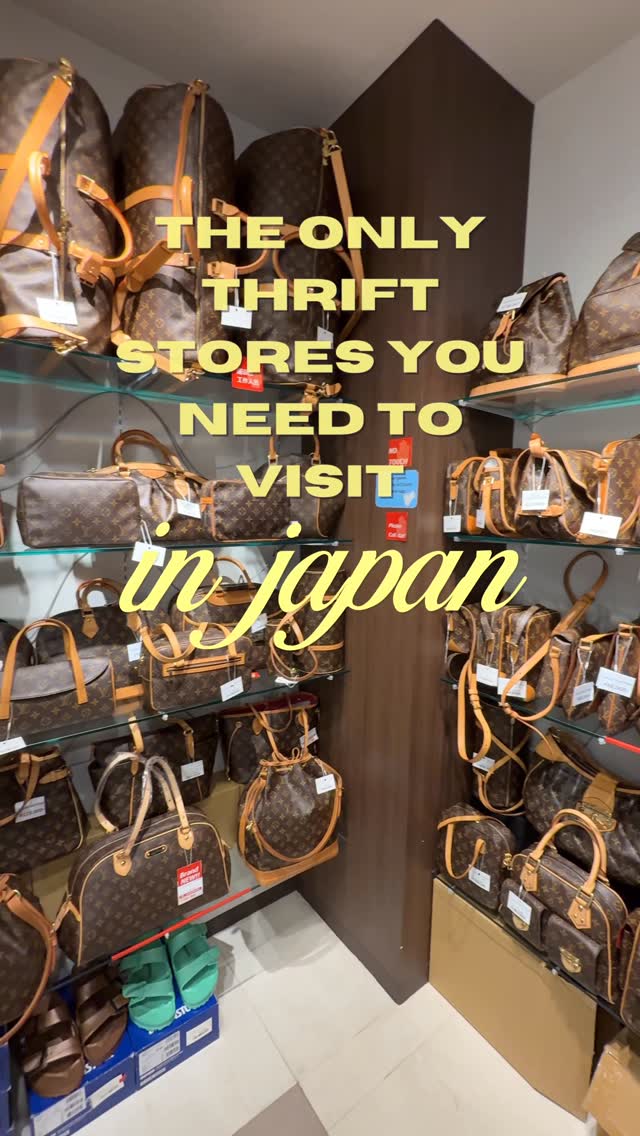 Japanese Thrift Stores for Designer Finds