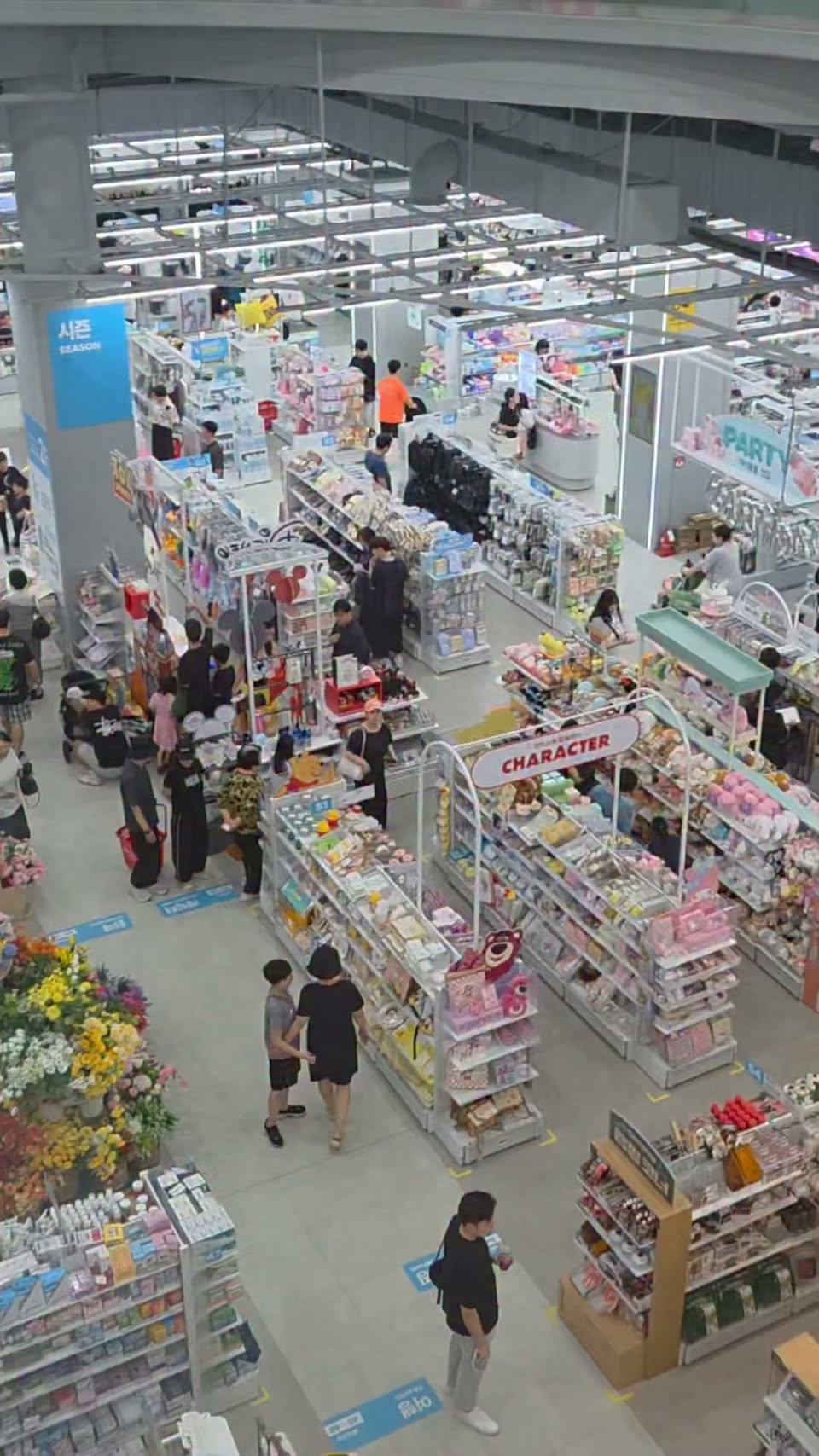 Popular South Korean Daiso Store Features K-Beauty