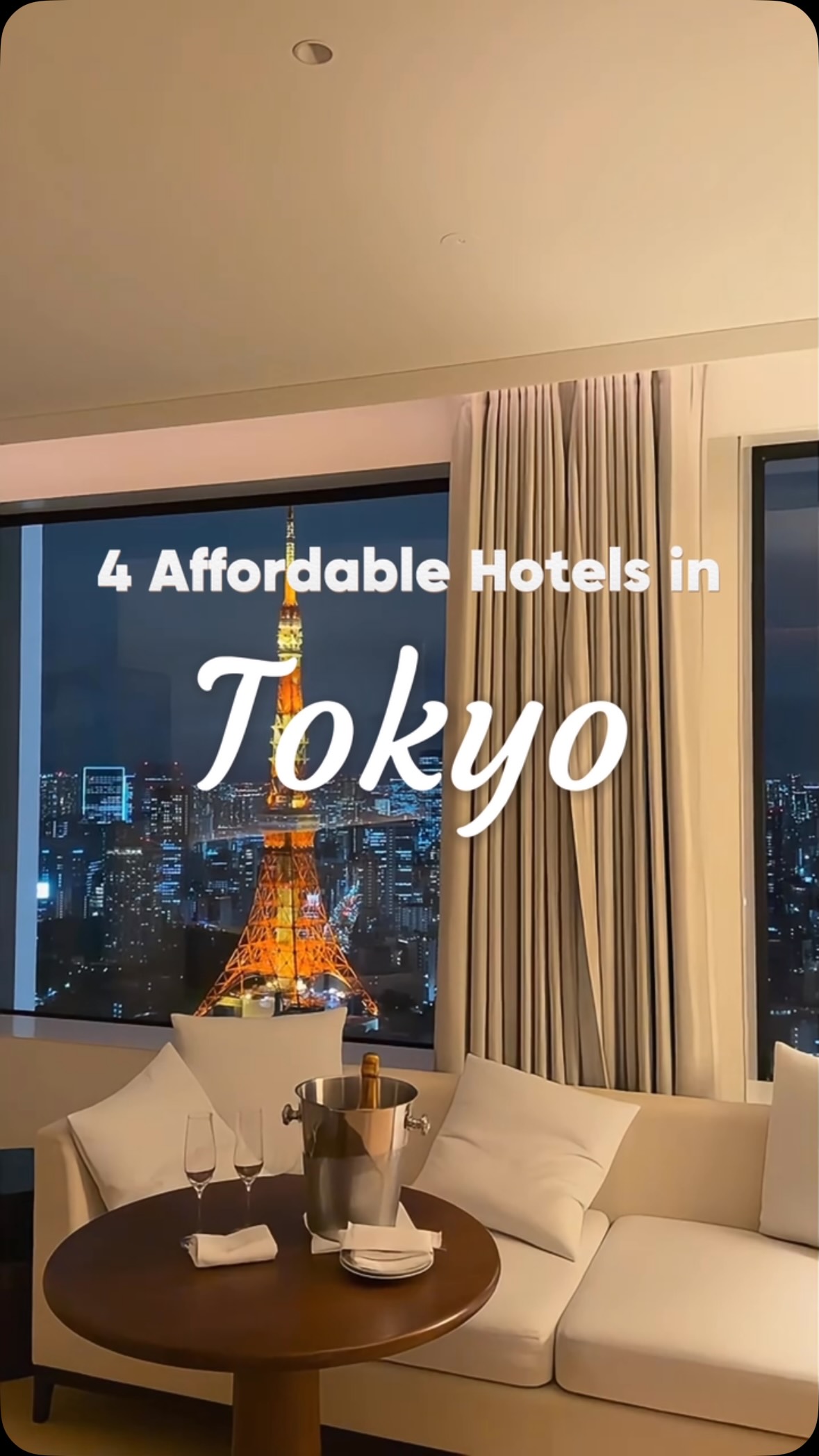 Four Affordable Hotels in Tokyo