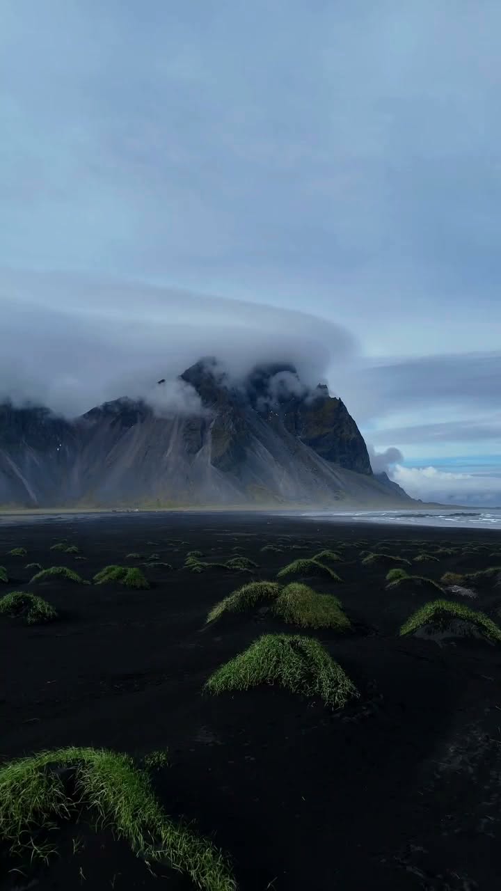 Stokksnes Peninsula and Vestrahorn Mountain