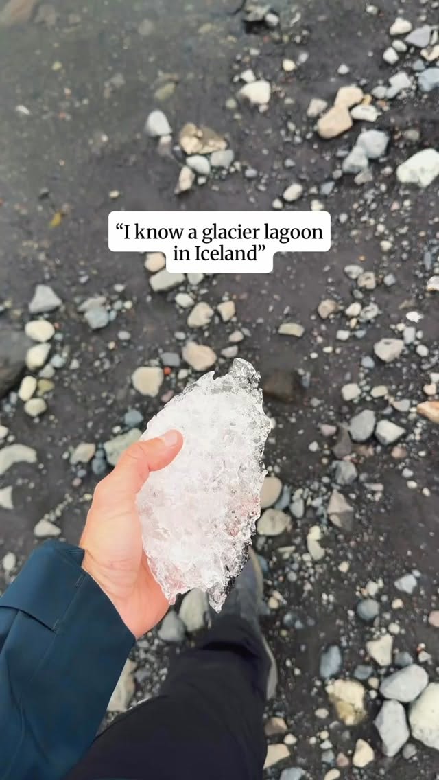 Icelandic Glacier Lagoons Offer Unique Beauty