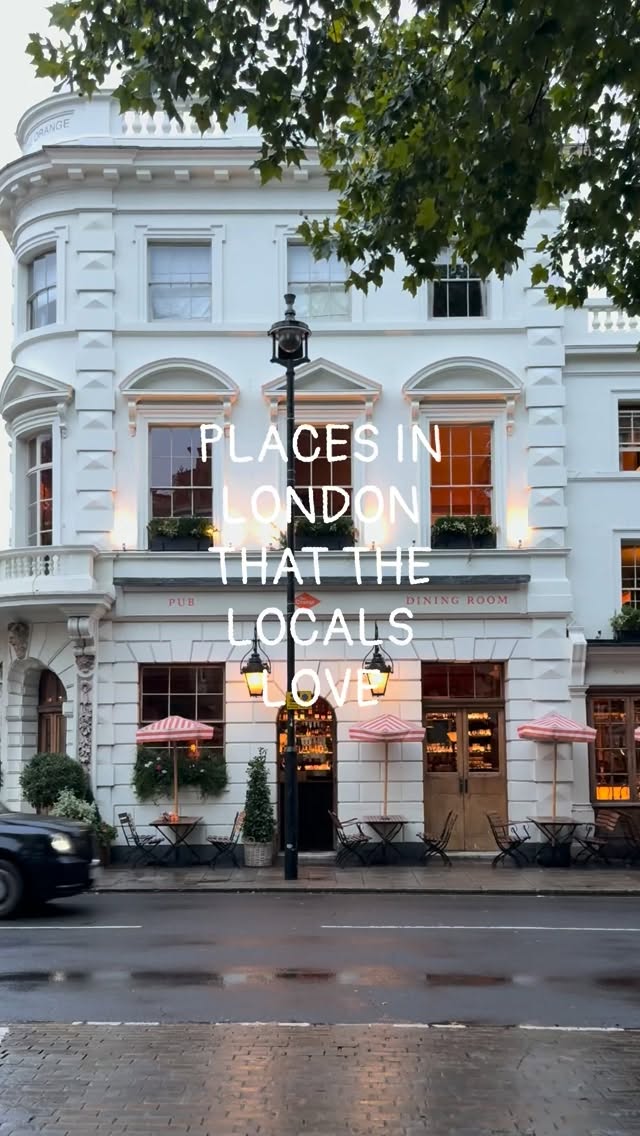 London's Beloved Local Haunts And Scenic Views