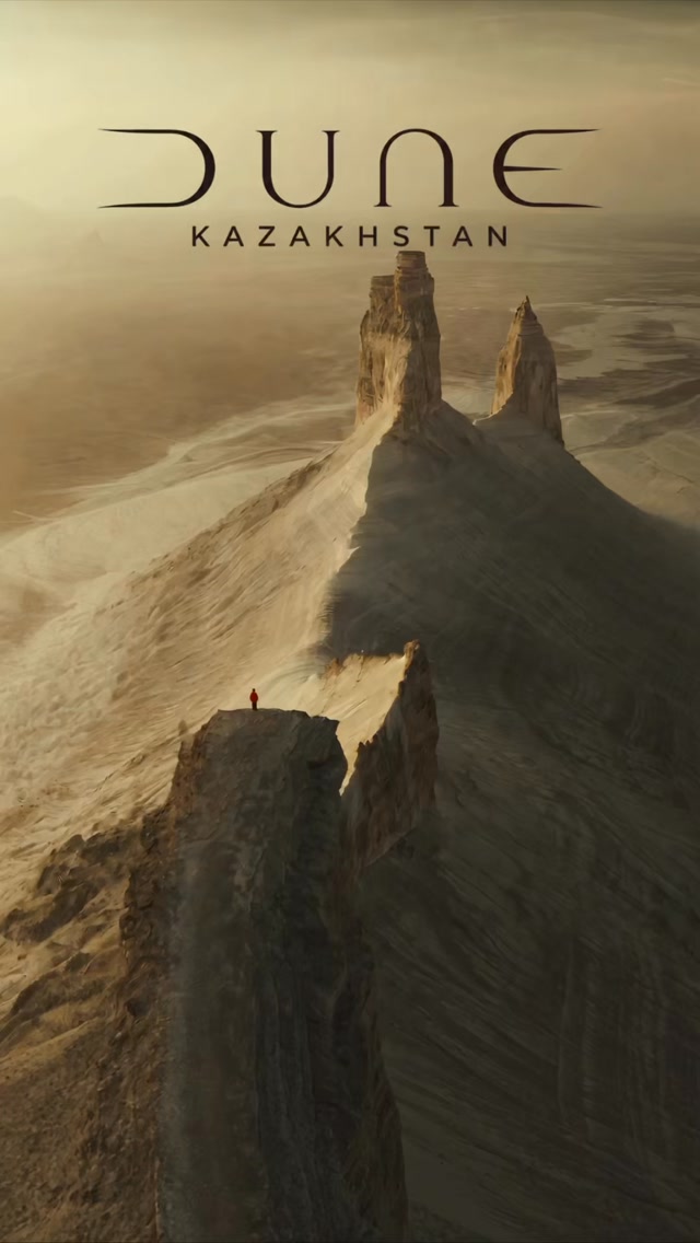 Kazakhstan's Desert Landscapes Resemble 'Dune
