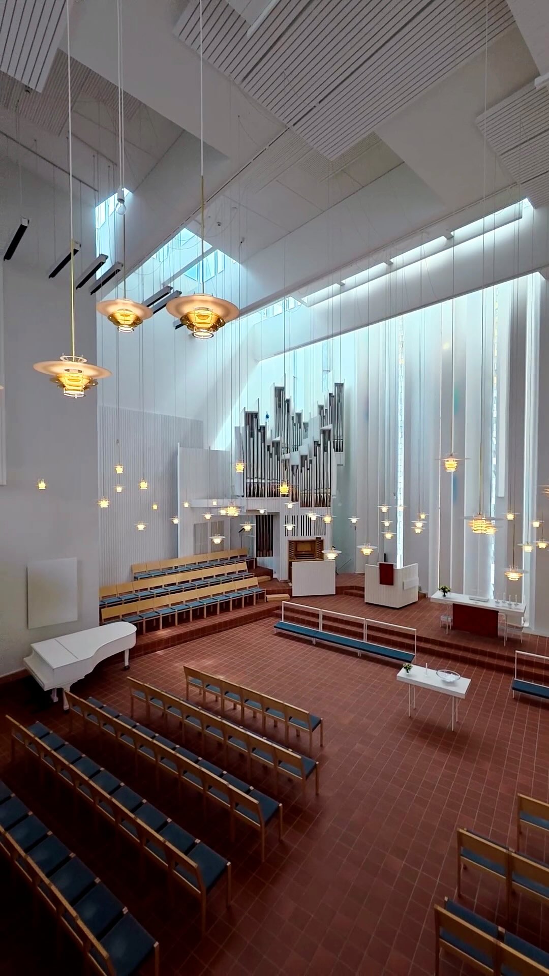 Finnish Church Features Unique Design and Community Space
