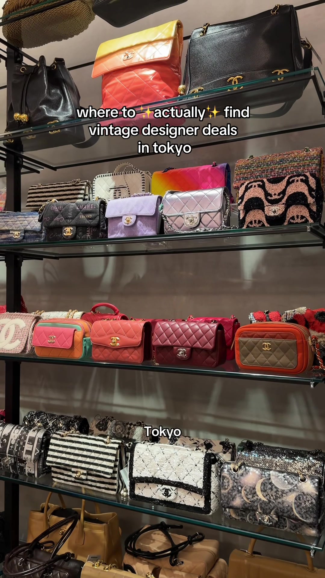 Tokyo Vintage Designer Bag Shopping Guide