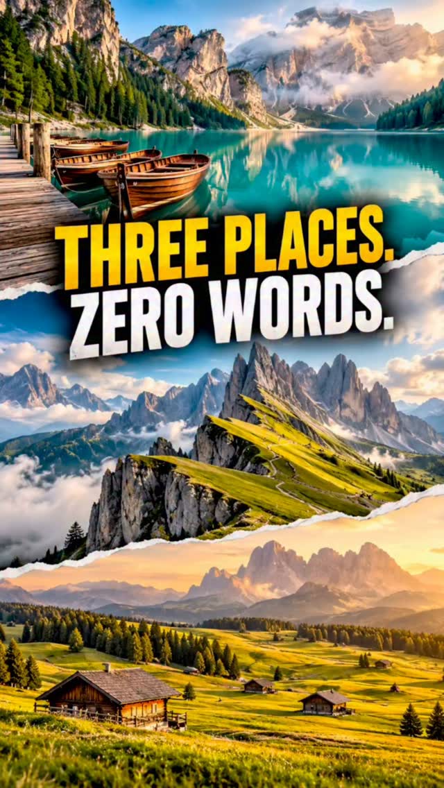 Dolomites Landscapes: Three Distinct Italian Mountain Gems
