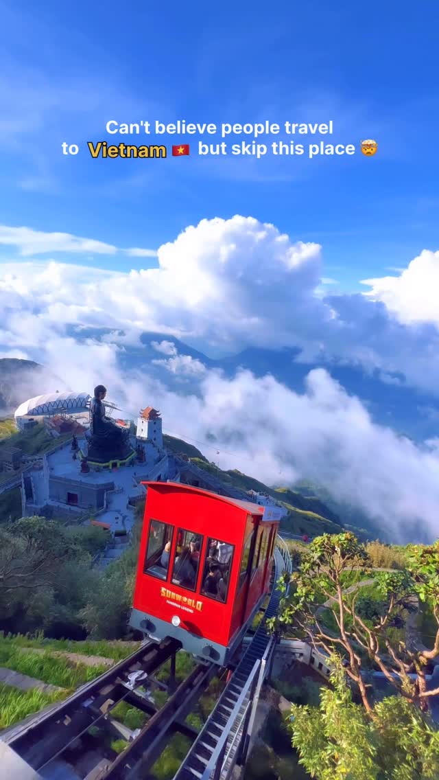 Fansipan Mountain's Scenic Beauty and Cable Car Journey