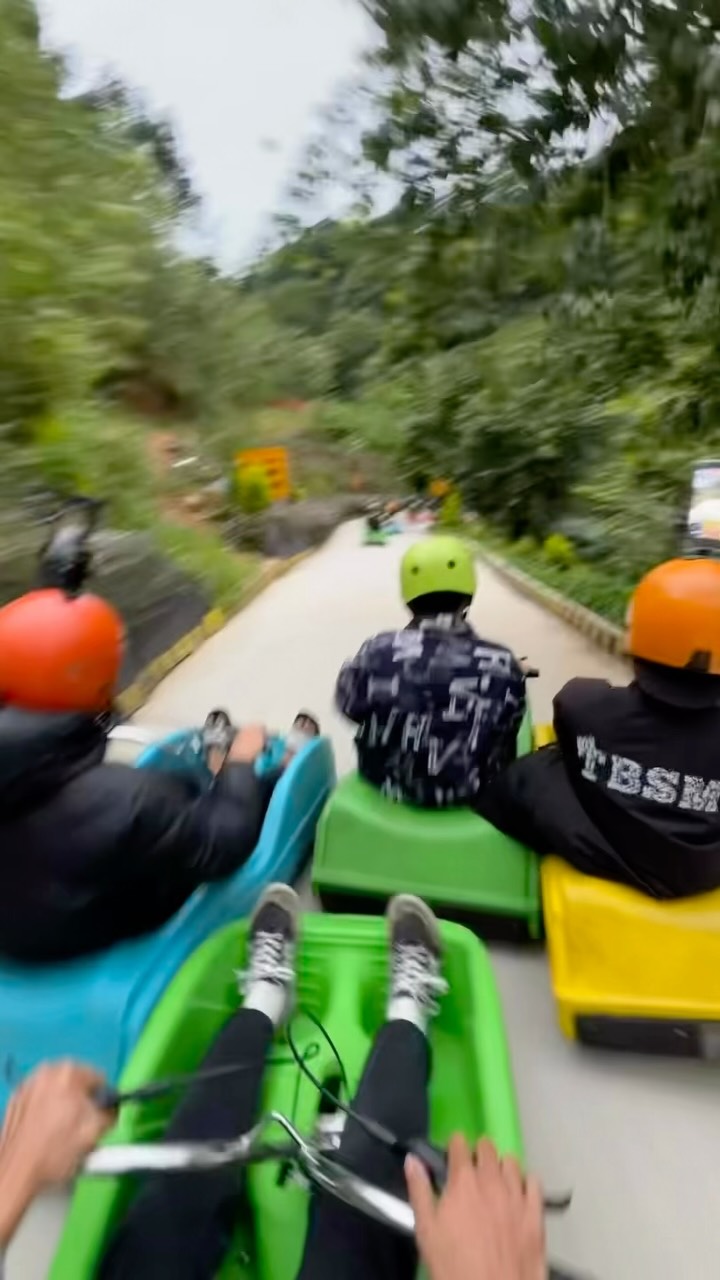 Dalat Flower Plateau Ecotourism Area Luge Ride