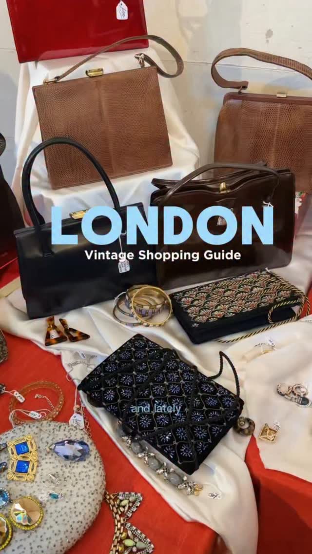 London Vintage Shopping Guide Featuring Diverse Finds