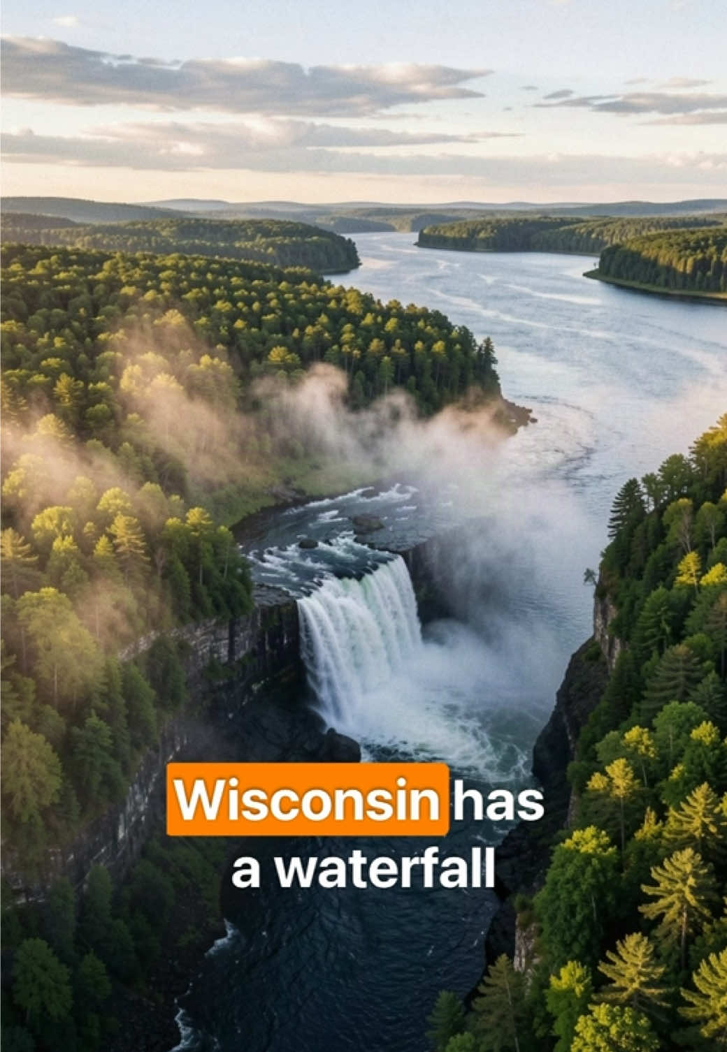 Wisconsin Waterfalls And Historic Horton Bridge
