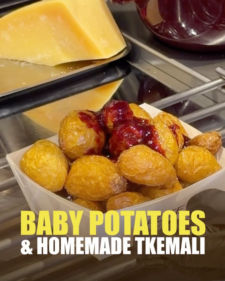 Pote Fries Features Baby Potatoes With Tkemali