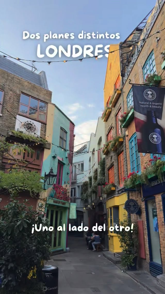 Covent Garden's Colorful Courtyard and Bustling Market